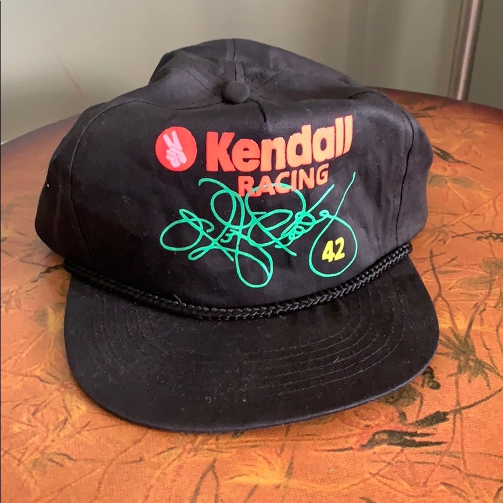 Vintage 90's Kendall Racing #42 Kyle Petty Hat